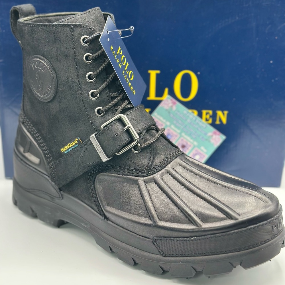 Polo Ralph Lauren  Oslo High Waterproof Leather-Suede Boots